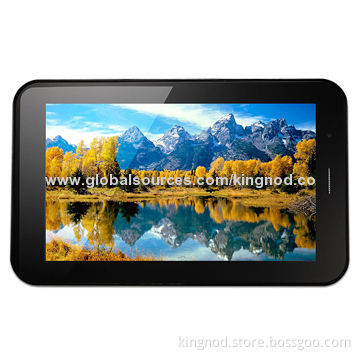 3G Tablet Smartphone, 7-inch TFT-LCD Screen/MTK8377 Dual-core 1.2GHz High-performance/8GB NAND Flash